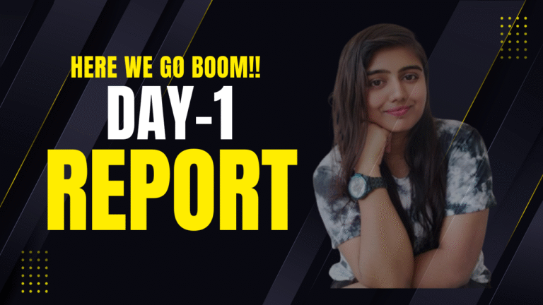 Day-1-journal-report